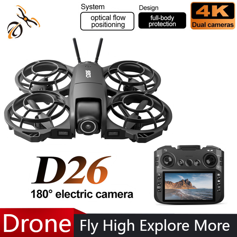 Drone Gimbal Brushless - D26 Drone 4K Hava Çekimi HD