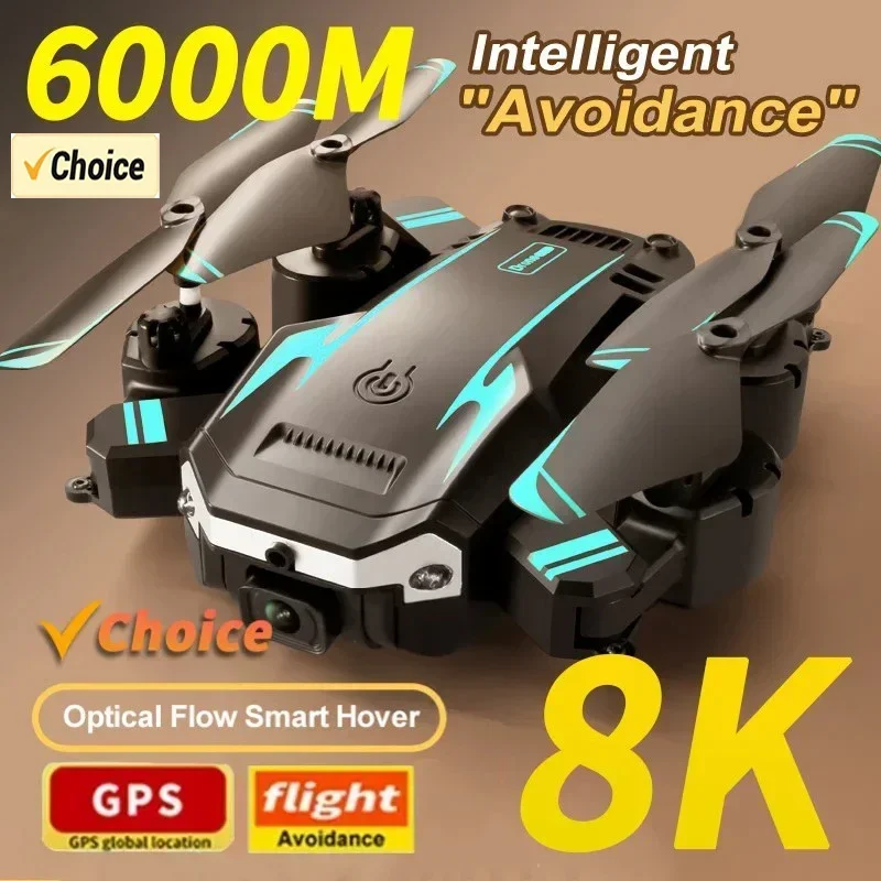 Drone Gimbal Brushless - G6 Pro 8K Çift Kameralı Drone,