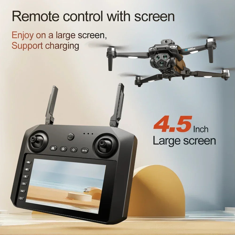 2025 Yeni M33 RC Drone 4 K Pro - Drone Gimbal 2 Axis incelemesi ve fiyatı