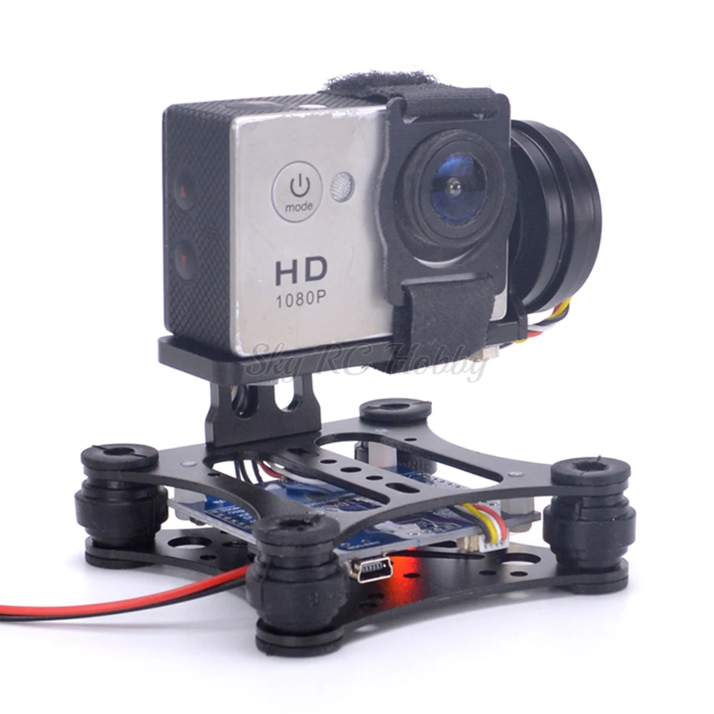 Hafif 2 eksenli/3 eksenli fırç - Drone Gimbal For Gopro incelemesi ve fiyatı
