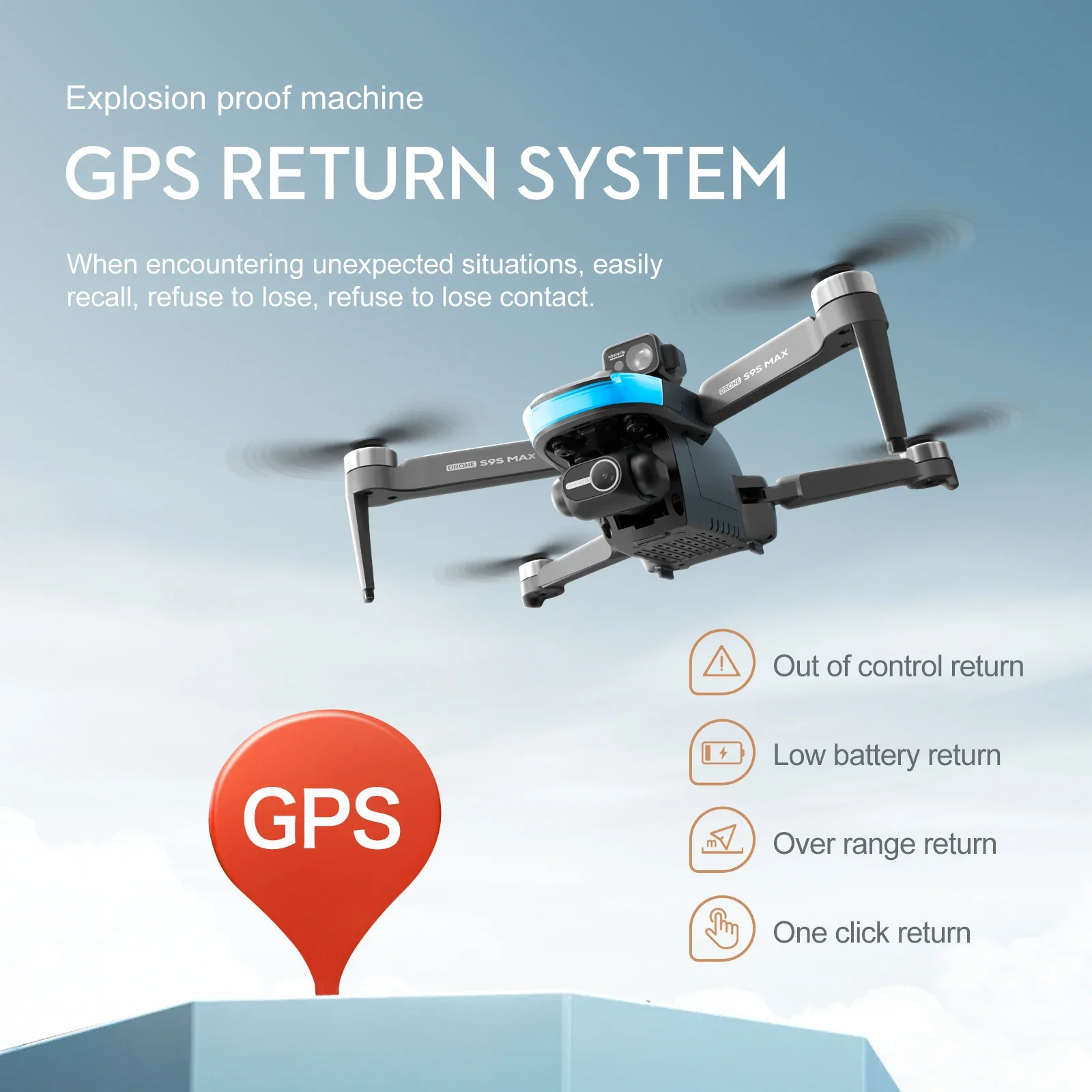 YENI S9S MAX MINI Drone 4K 2 E - Drone Gimbal Brushless incelemesi ve fiyatı