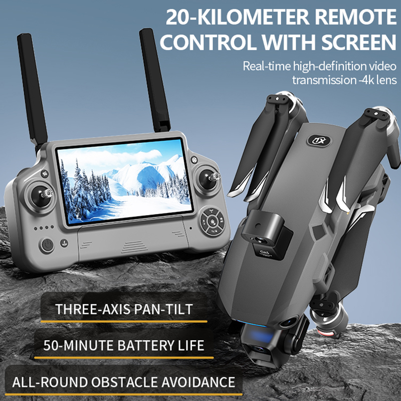 2026 Yeni 8K Çift Kameralı Dro - Drone Gimbal 3 Axis incelemesi ve fiyatı