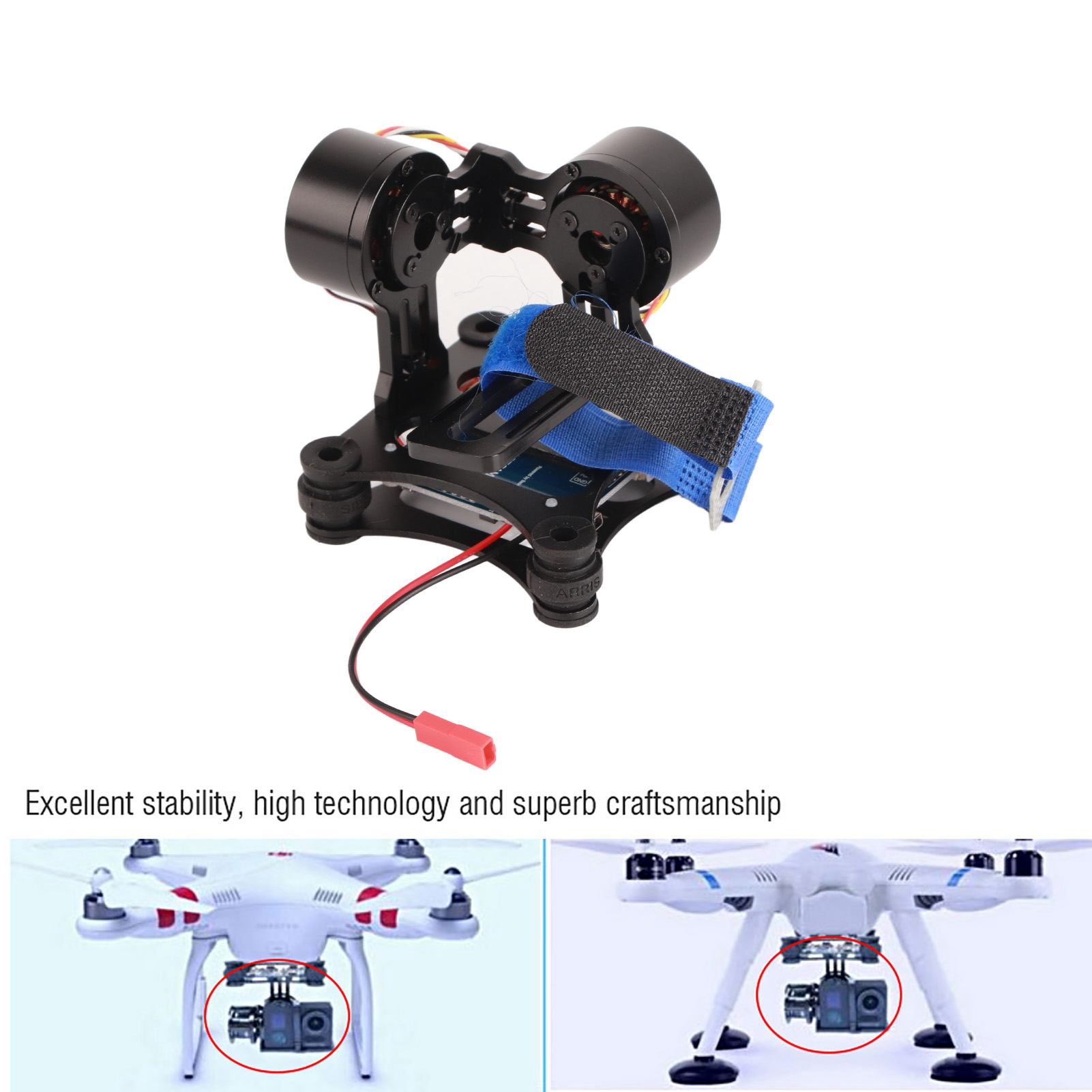 Fırçasız Kamera Gimbal Metal F - Drone Gimbal For Gopro incelemesi ve fiyatı