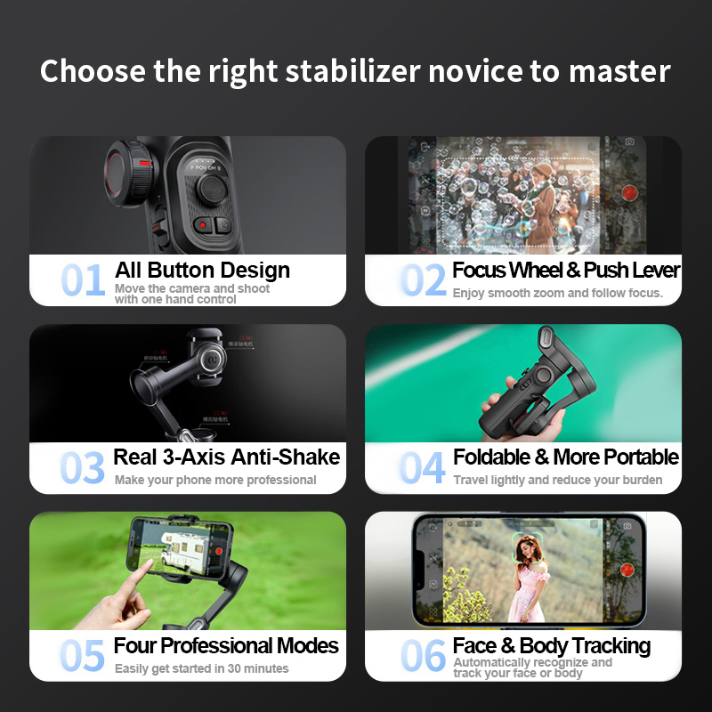 AOCHUAN 3 Eksenli El Gimbal Sa - Drone Gimbal For Gopro incelemesi ve fiyatı